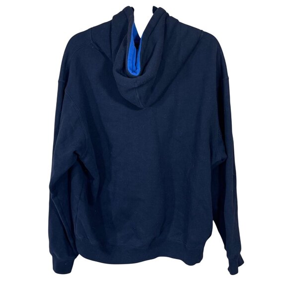 VTG Team Apperal Kentucky Hoodie Sweatshirt Stitched M Medium Black Blue - Picture 2 of 8